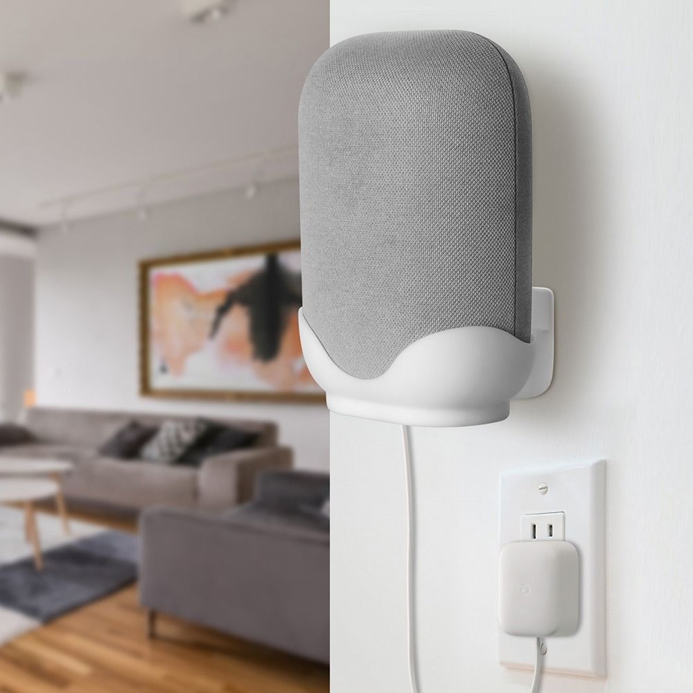 Google Speaker Nest Audio - Wytrzymały, oszczędzający miejsce uchwyt ścienny do
