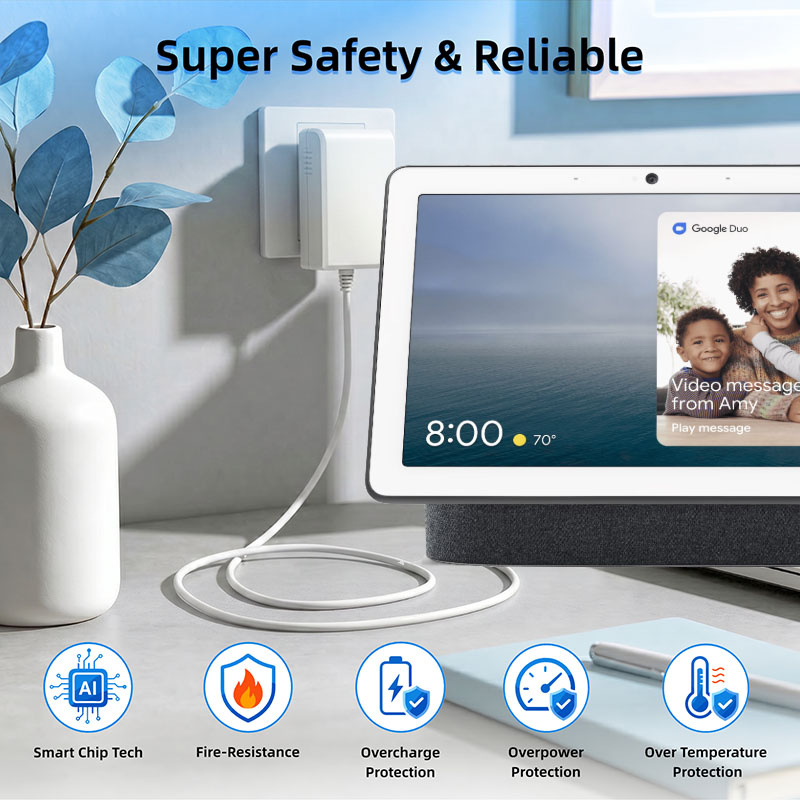 Zasilacz 24V do Google Home Ne – Google Speaker Nest Audio recenzja i cena